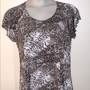 Brittany Black’s Leopard Sparkle Top